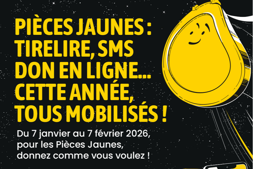 TV - Radio Pitchoun partenaire de l’opération Pièces Jaunes